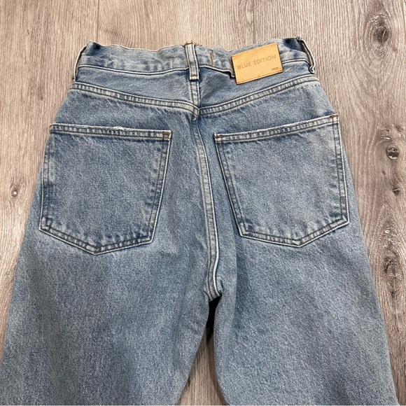 Mango Selina Ripped Blue Jeans - Picture 5 of 5